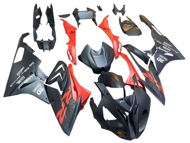 2015-2016 BMW S1000RR Motorcycle Fairings - Matte Black Red Australia