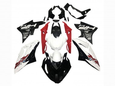 2015-2016 BMW S1000RR Motorcycle Fairings - White Red Matte Black Australia