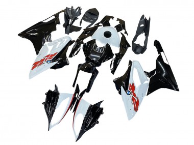 2015-2016 BMW S1000RR Motorcycle Fairings - White Black Carbon Fiber Australia