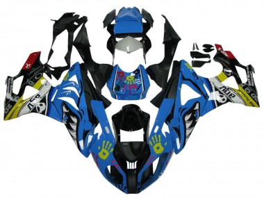 2009-2014 BMW S1000RR Motorcycle Fairings - White Blue Black Yellow Shark Australia