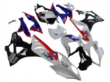 2009-2014 BMW S1000RR Abs Fairings - White Red Blue Glossy Black Australia