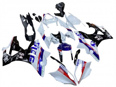 2009-2014 BMW S1000RR Motorcycle Fairings - White Red Blue Black Tyco Australia