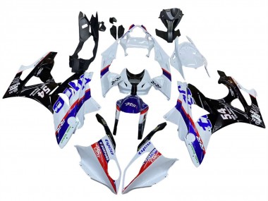 2009-2014 BMW S1000RR Motorcycle Fairings - White Red Blue Black Tyco Australia