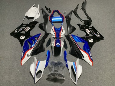 2009-2014 BMW S1000RR Motorcycle Plastics - White Red Blue Glossy Black Australia