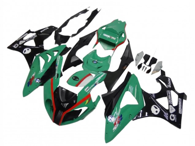2009-2014 BMW S1000RR Motorcycle Fairings - Green Red Black Australia