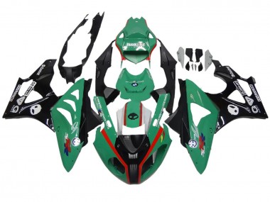 2009-2014 BMW S1000RR Motorcycle Fairings - Green Red Black Australia
