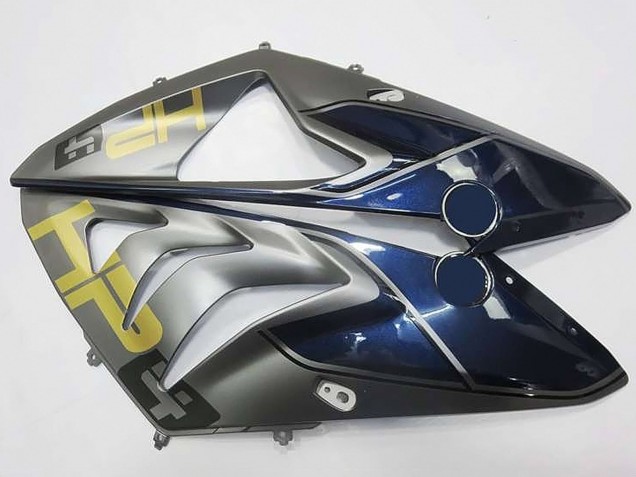 2009-2014 BMW S1000RR Motorcycle Fairings - Silver Blue Glossy Black Australia