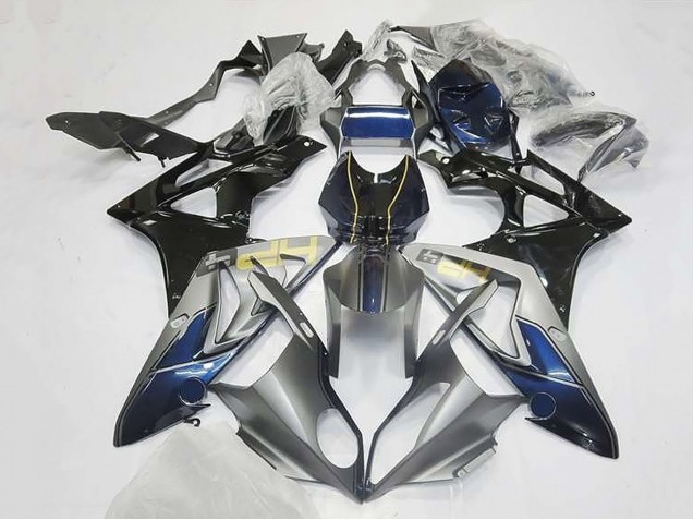 2009-2014 BMW S1000RR Motorcycle Fairings - Silver Blue Glossy Black Australia