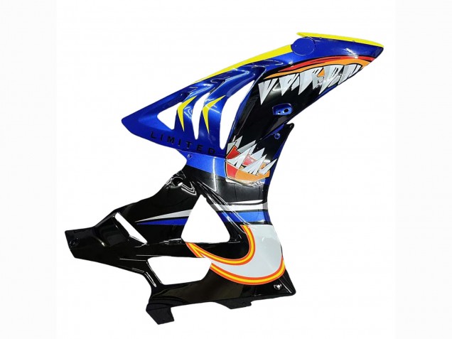 2009-2014 BMW S1000RR Motorcycle Fairings - Red Blue Yellow Shark Australia