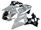 2009-2014 BMW S1000RR Motorcycle Fairings - White Glossy Black Australia