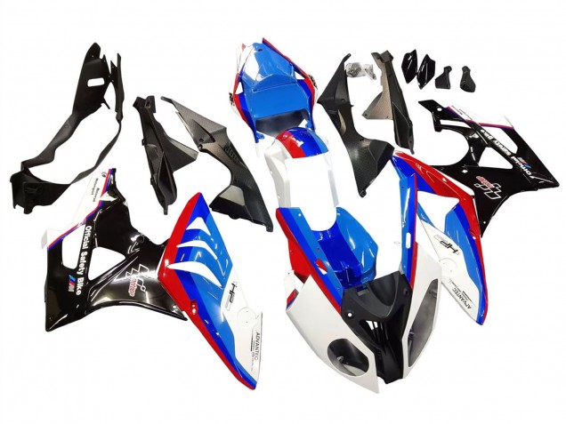 2009-2014 BMW S1000RR Full Motorcycle Fairings - White Red Blue Glossy Black Australia