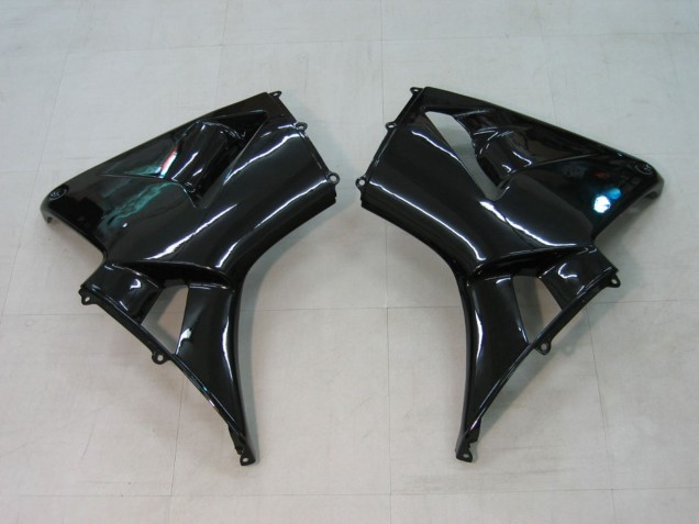 2003-2004 Honda CBR600RR Motorcycle Fairings - Glossy Black Red Decals Australia