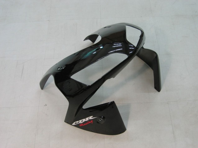 2003-2004 Honda CBR600RR Motorcycle Fairings - Glossy Black Red Decals Australia