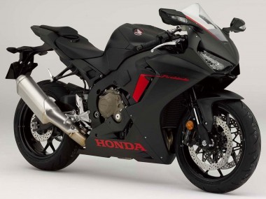 2017-2023 Honda CBR1000RR Motorcycle Fairings - Matte Black with Red Logo Australia