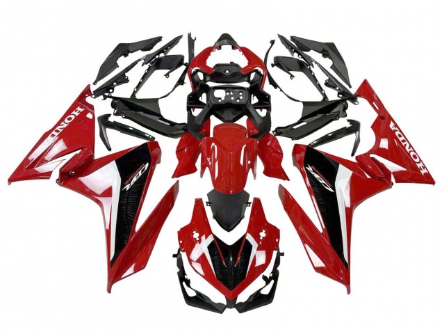 2022-2023 Honda CBR500R Motorcycle Fairing - Red White Black Australia