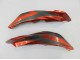 2007-2008 Honda CBR600RR Motorcycle Fairing Kits - Orange Matte Black Australia