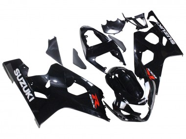 2004-2005 Suzuki GSXR 600 / GSXR 750 Motorcycle Fairing - Glossy Black Australia