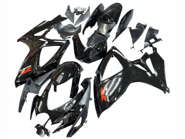 2006-2007 Suzuki GSXR 600 / GSXR 750 Motorcycle Fairings - Glossy Black Silver Red Australia