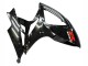 2006-2007 Suzuki GSXR 600 / GSXR 750 Motorcycle Fairings - Glossy Black Silver Red Australia