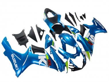 2011-2024 Suzuki GSXR 600 / GSXR 750 Motorcycle Fairings - Light Blue Green White Red Australia