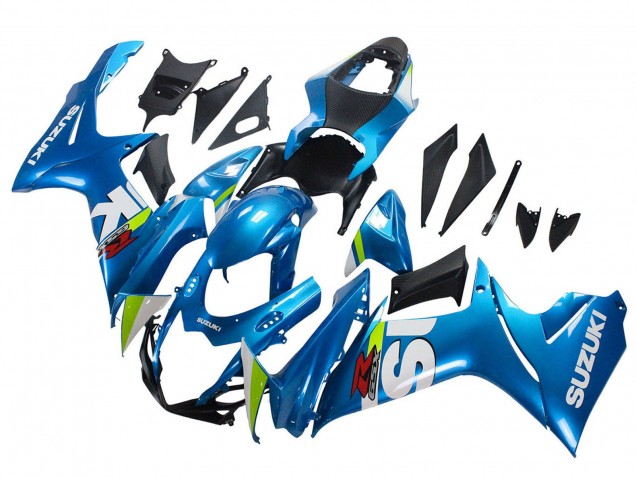 2011-2024 Suzuki GSXR 600 / GSXR 750 Motorcycle Fairings - Light Blue Green White Red Australia
