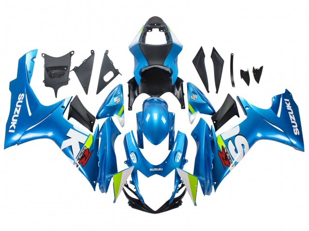 2011-2024 Suzuki GSXR 600 / GSXR 750 Motorcycle Fairings - Light Blue Green White Red Australia