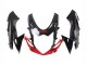 2011-2024 Suzuki GSXR 600 / GSXR 750 Motorcycle Fairing Kits - Red Glossy Black Australia