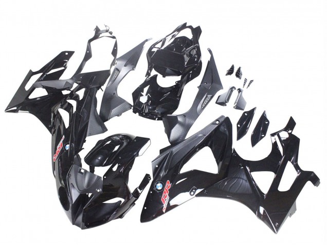 2009-2014 BMW S1000RR Motorcycle Fairing - Glossy Black Australia