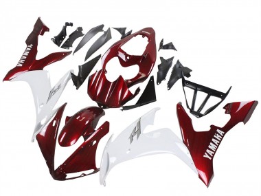 2004-2006 Yamaha YZF 1000 R1 Motorcycle Fairings - Red White Australia