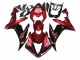 2004-2006 Yamaha YZF 1000 R1 Motorcycle Fairings - Red Glossy Black Australia