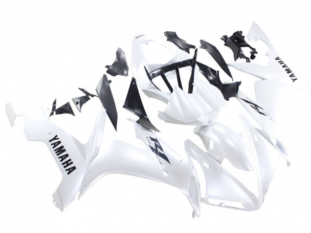 2004-2006 Yamaha YZF 1000 R1 Motorcycle Fairings - Pearl White Black Decals Australia
