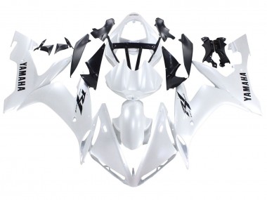 2004-2006 Yamaha YZF 1000 R1 Motorcycle Fairings - Pearl White Black Decals Australia