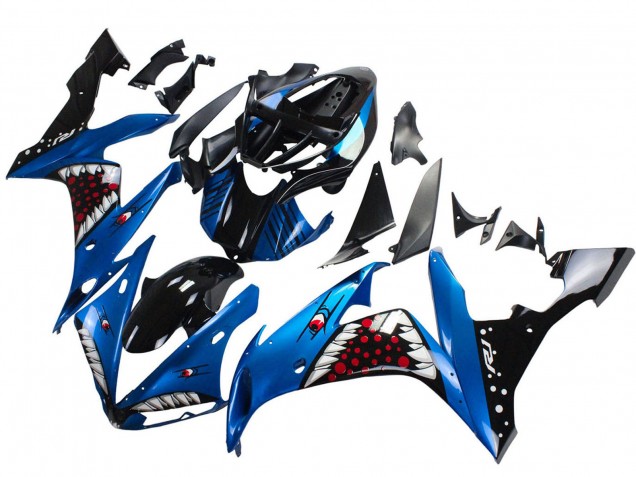 2004-2006 Yamaha YZF 1000 R1 Motorcycle Fairings - Blue Black Red White Shark Australia