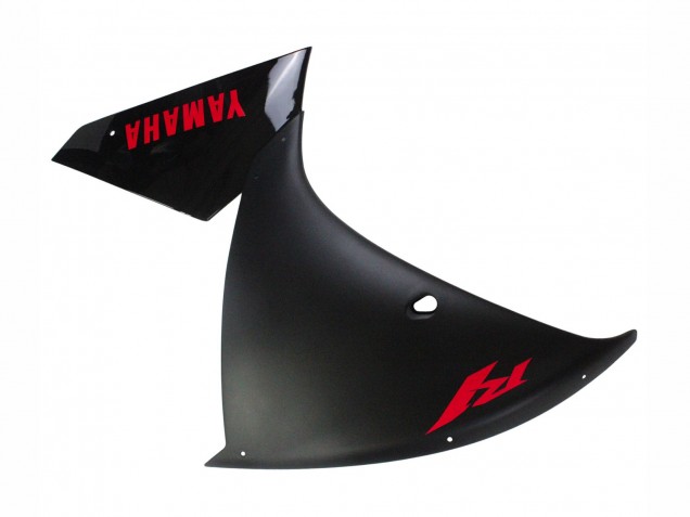 2009-2011 Yamaha YZF 1000 R1 Motorcycle Fairing - Matte Black Red Decal Australia
