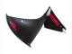 2009-2011 Yamaha YZF 1000 R1 Motorcycle Fairing - Matte Black Red Decal Australia