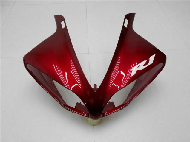 2009-2011 Yamaha YZF 1000 R1 Motorcycle Fairings - Red Matte Black Australia