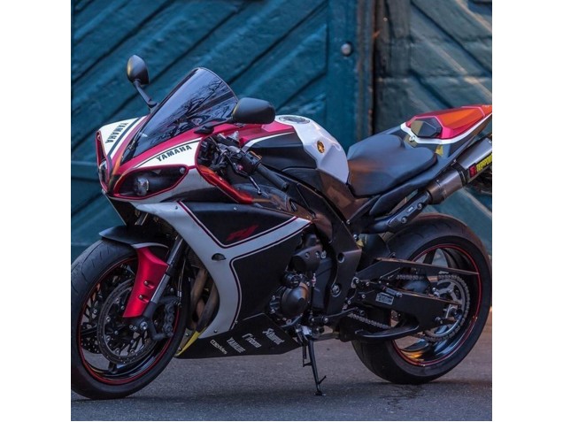 2009-2011 Yamaha YZF 1000 R1 Motorcycle Fairings - Red White Matte Black Australia