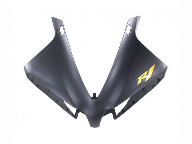 2012-2014 Yamaha YZF 1000 R1 Motorcycle Fairings - Matte Black Gold Decals Australia