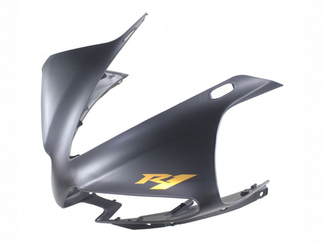 2012-2014 Yamaha YZF 1000 R1 Motorcycle Fairings - Matte Black Gold Decals Australia