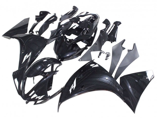 2012-2014 Yamaha YZF 1000 R1 Motorcycle Fairings - Glossy Black Australia