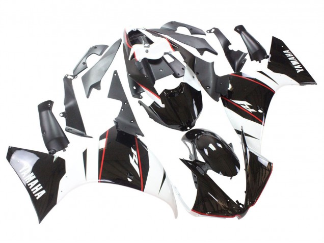 2012-2014 Yamaha YZF 1000 R1 Motorcycle Fairing - White Red Glossy Black Australia