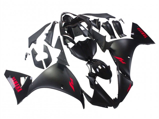 2012-2014 Yamaha YZF 1000 R1 Motorcycle Fairings - Glossy Black Matte Black Red Australia