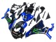 2015-2019 Yamaha YZF 1000 R1 Motorcycle Fairings - Blue Matte Black Green Monster ENEOS Australia