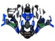 2015-2019 Yamaha YZF 1000 R1 Motorcycle Fairings - Blue Matte Black Green Monster ENEOS Australia