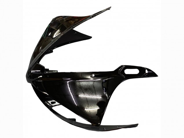2006-2009 Yamaha YZF R6S Motorcycle Fairings - Glossy Black White Decals Australia