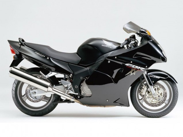 1996-2007 Honda CBR1100XX Blackbird Abs Motorcycle Fairings - Glossy Black Australia