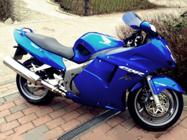 1996-2007 Honda CBR1100XX Blackbird Abs Motorcycle Fairings - Blue Australia