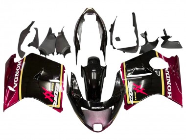 1996-2007 Honda CBR1100XX Blackbird Motorcycle Fairings - Glossy Black Red Yellow Australia