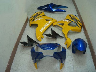 2002-2003 Honda CBR900RR 954 Motorcycle Fairings - Blue Yellow Australia