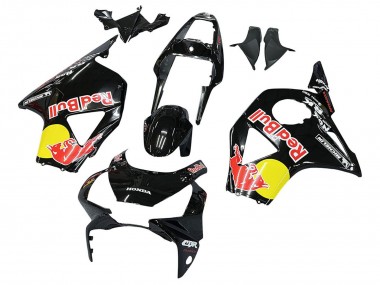 2002-2003 Honda CBR900RR 954 Motorcycle Fairings - Glossy Black Yellow Red Bull Michelin Australia
